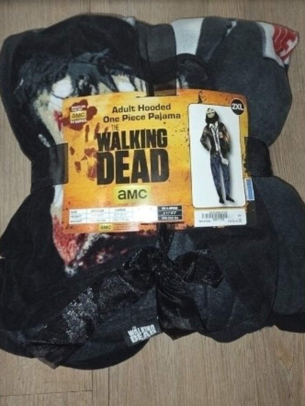 AMC The Walking Dead One Piece Pijama Size 2xl